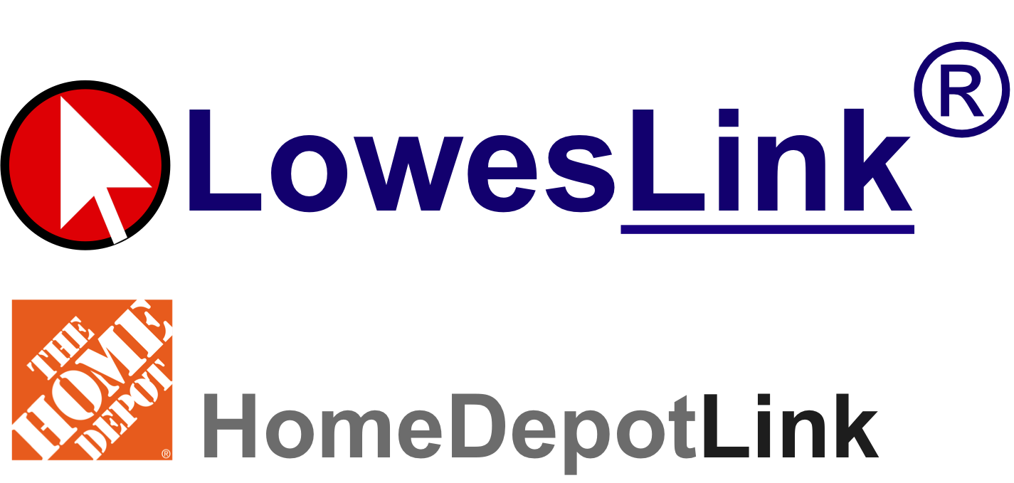 lowes link and home depot link
